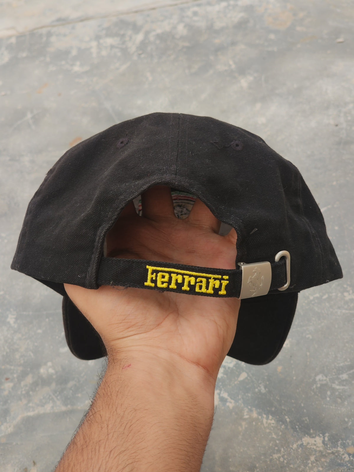 Vintage 2000s Scuderia Ferrari Black Cap