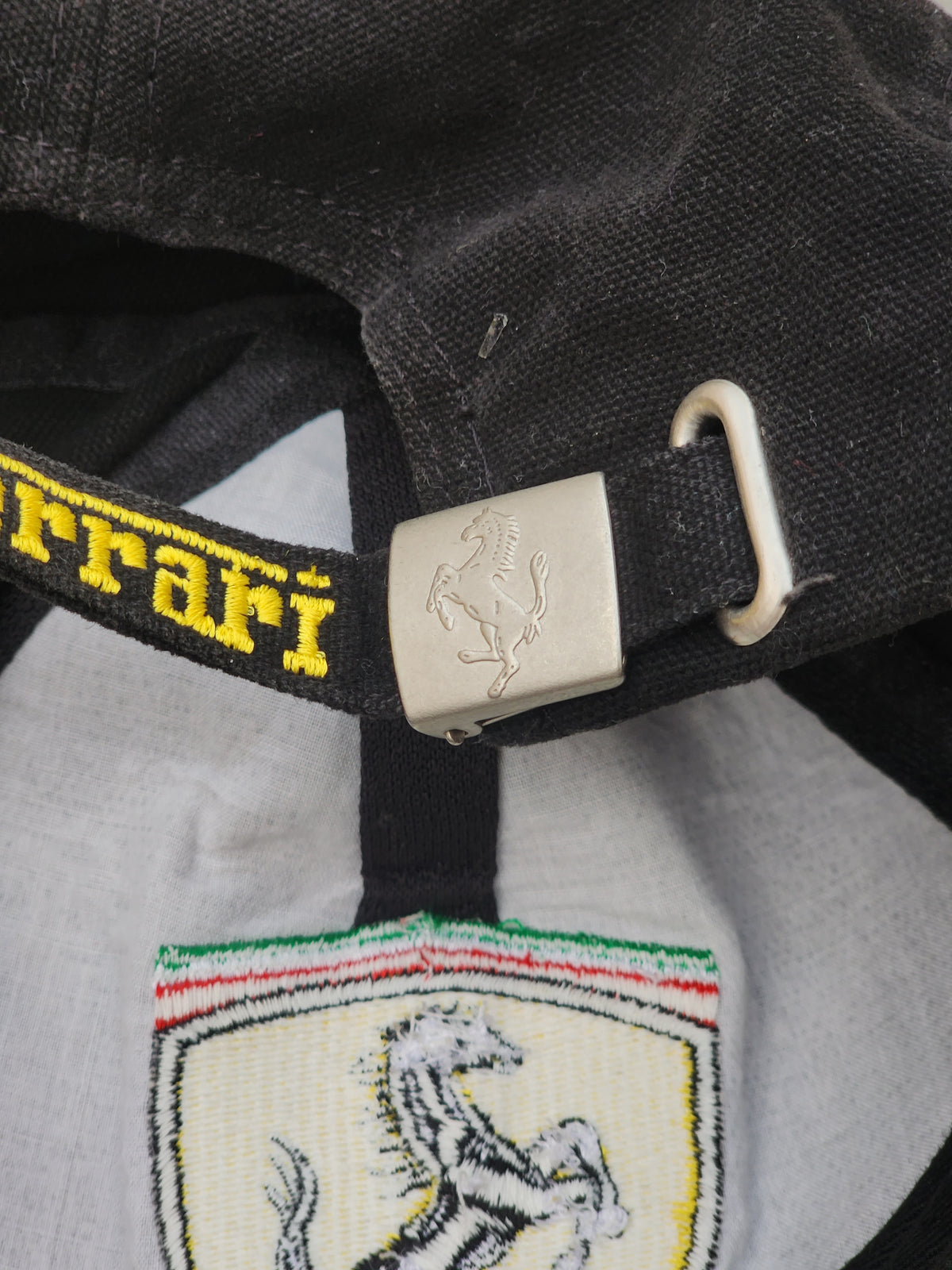 Vintage 2000s Scuderia Ferrari Black Cap