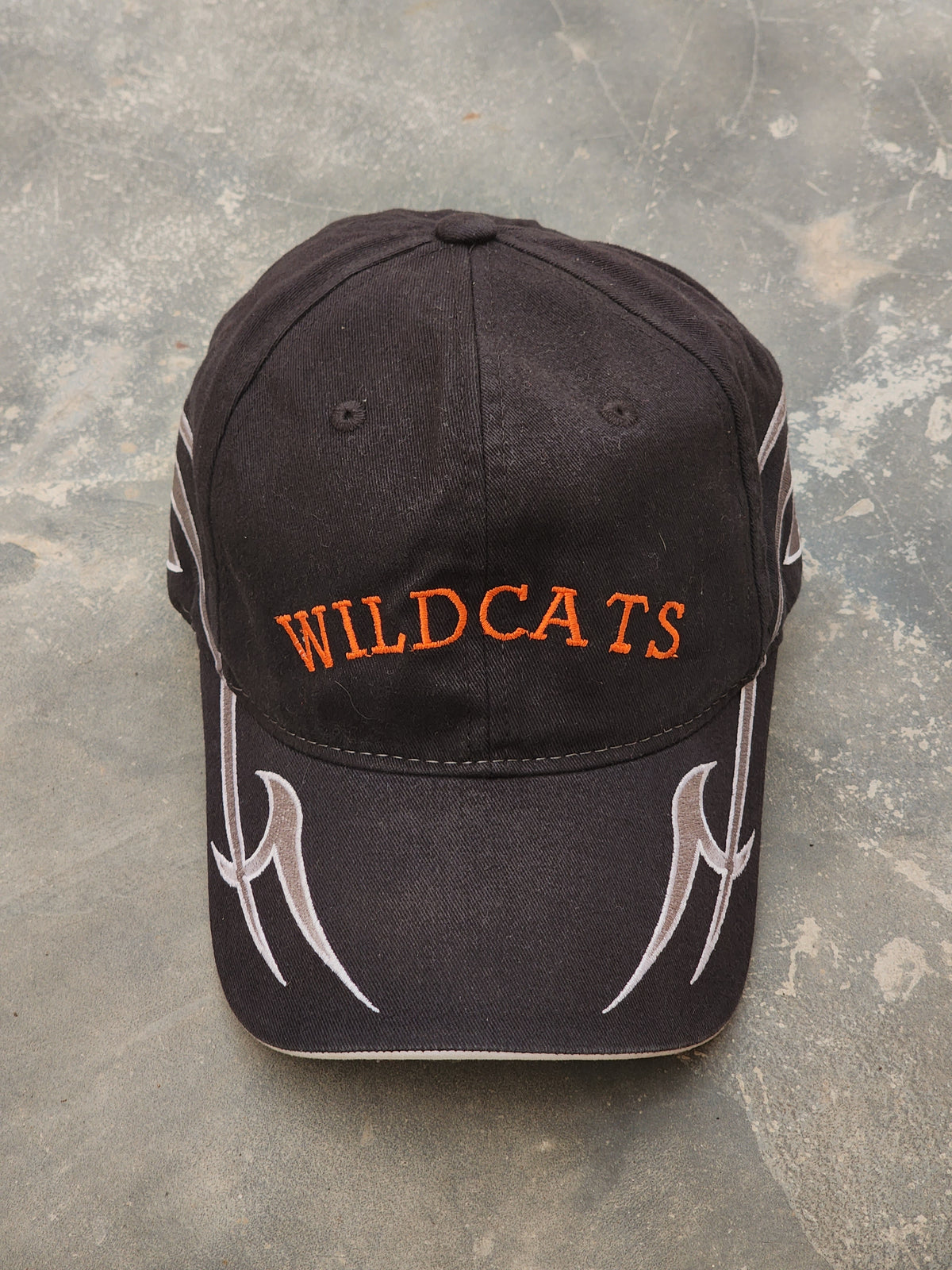 Wildcats Black and Grey Cap by Port Authority