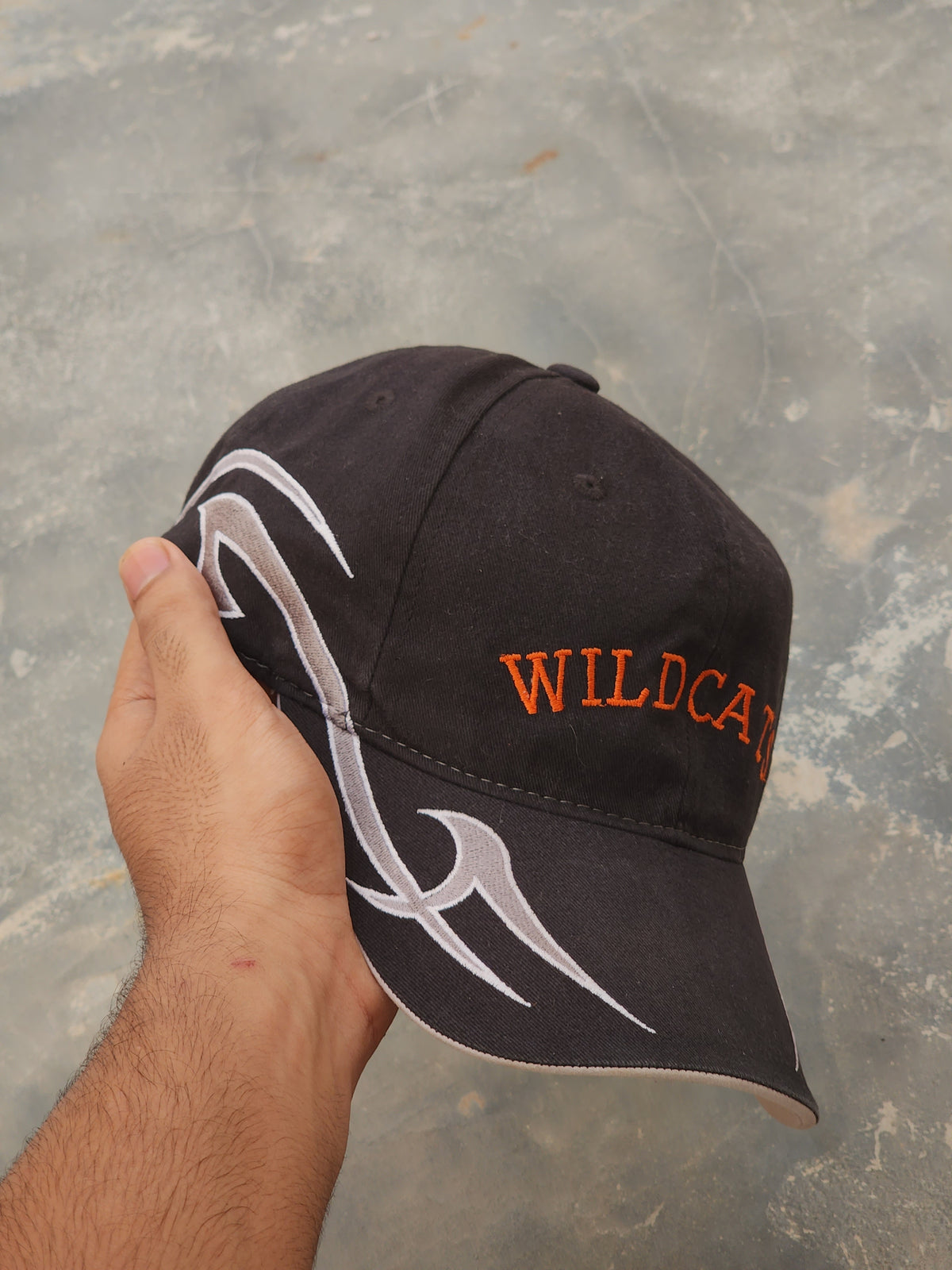 Wildcats Black and Grey Cap by Port Authority