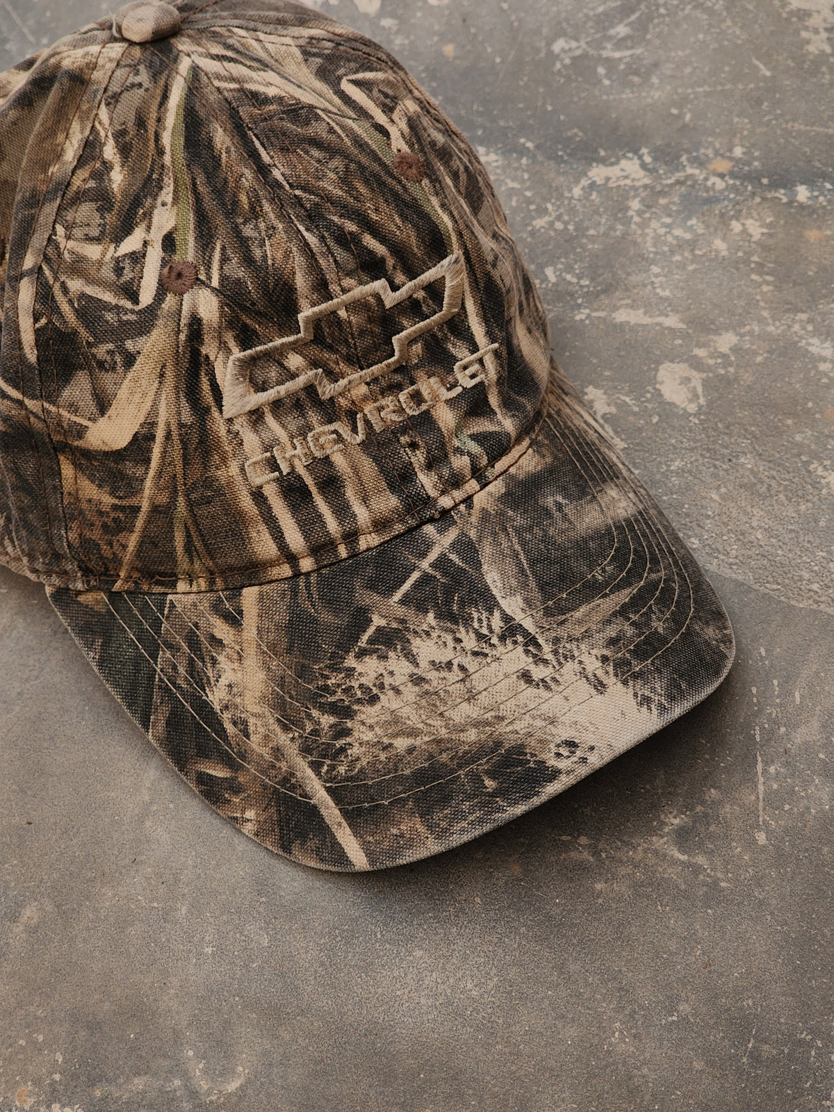 Vintage Chevrolet Camo Cap