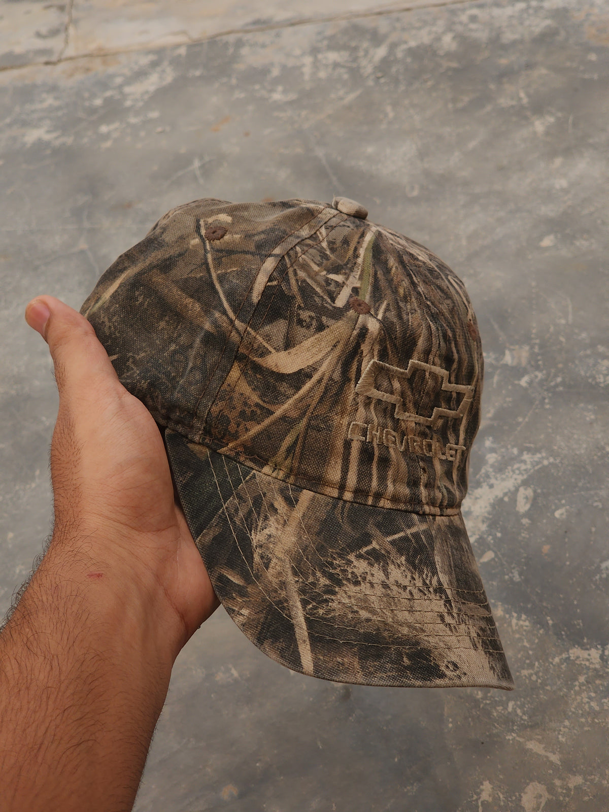 Vintage Chevrolet Camo Cap