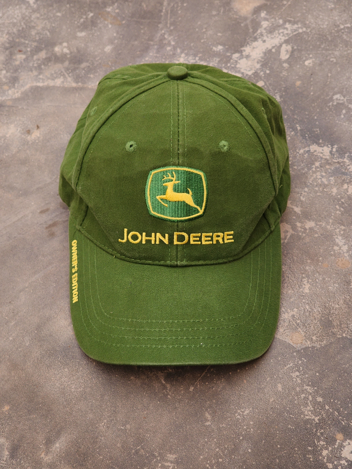 Vintage John Deere Green Cap