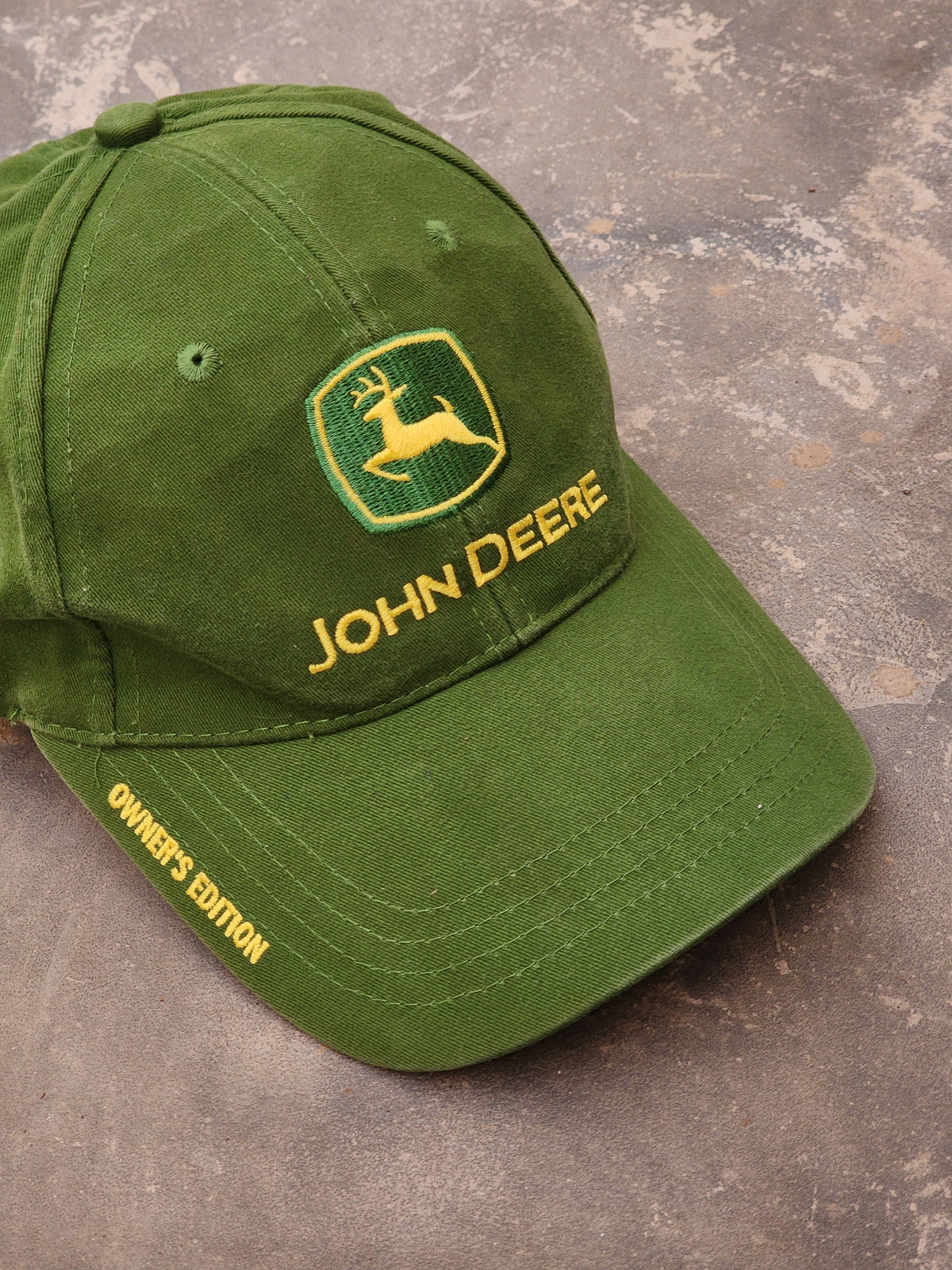 Vintage John Deere Green Cap
