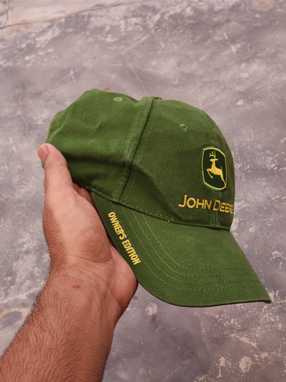 Vintage John Deere Green Cap