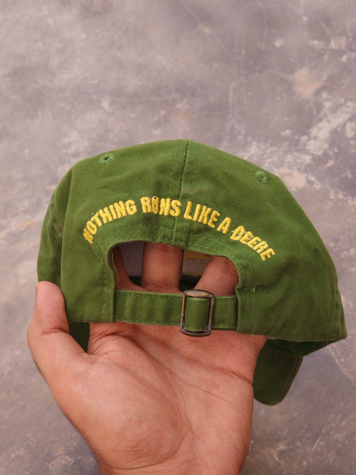 Vintage John Deere Green Cap
