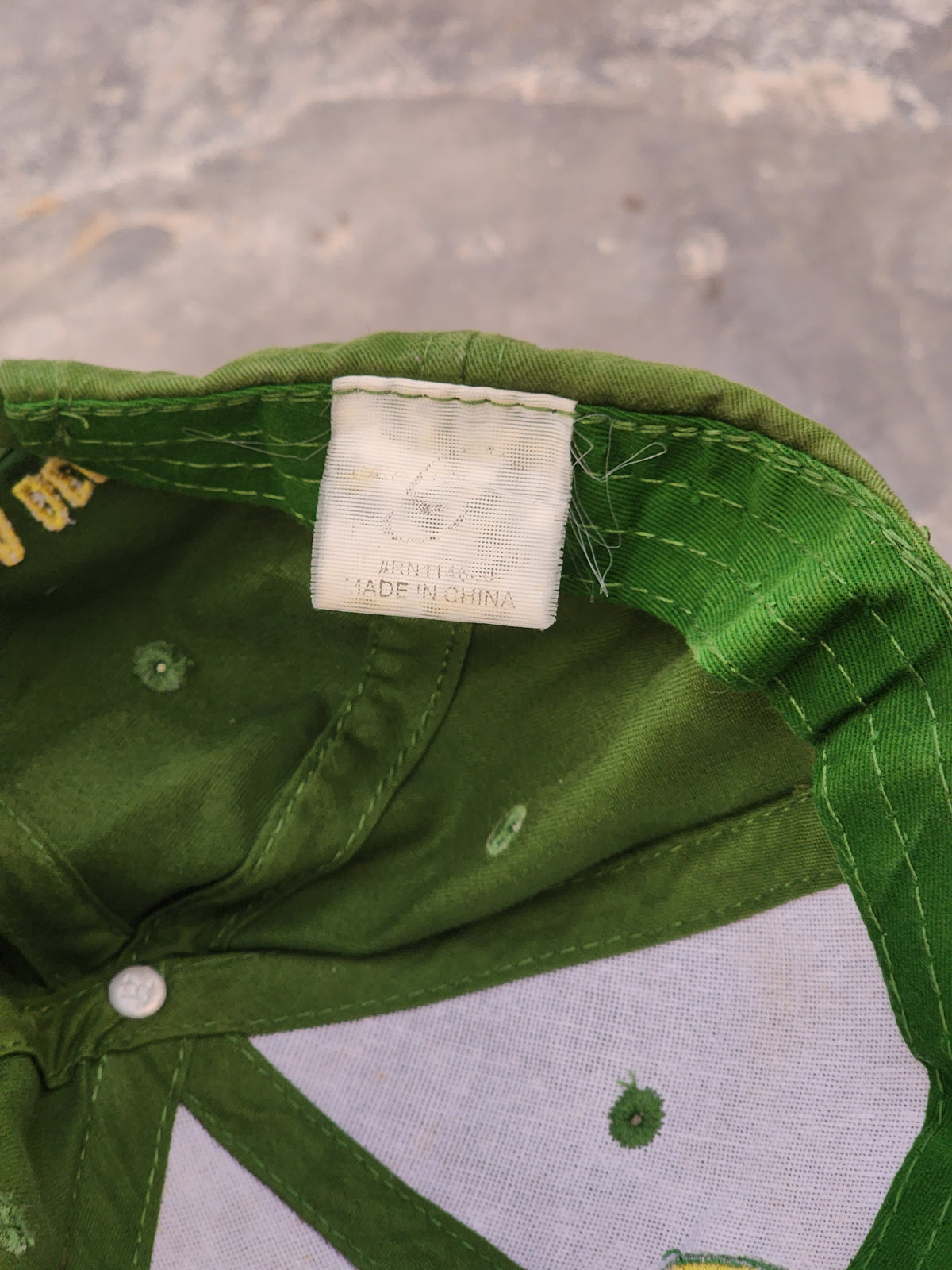 Vintage John Deere Green Cap