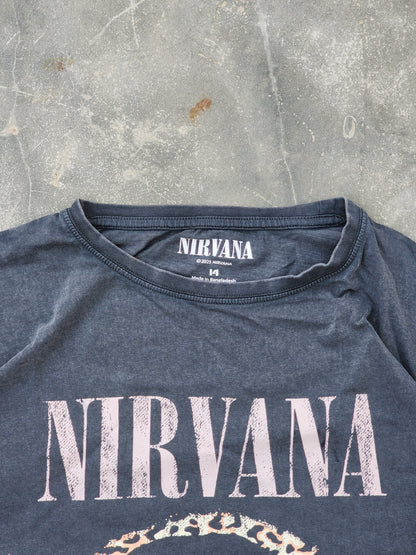 Nirvana Gray / Pink Smiley Tee (M)