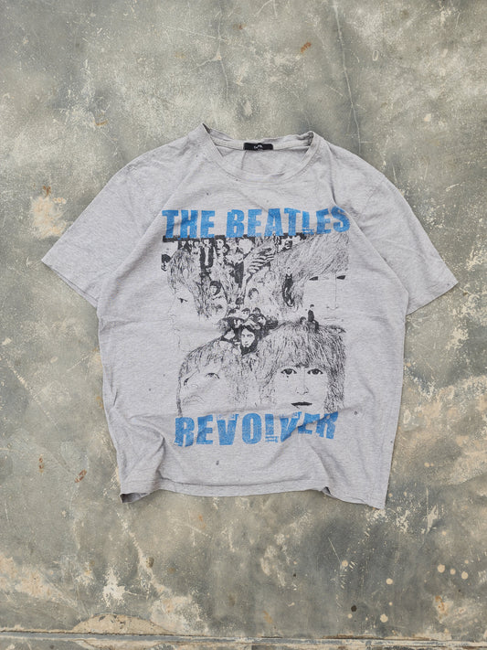 Vintage 2006 The Beatles Revolver Grey Tee by George (S)