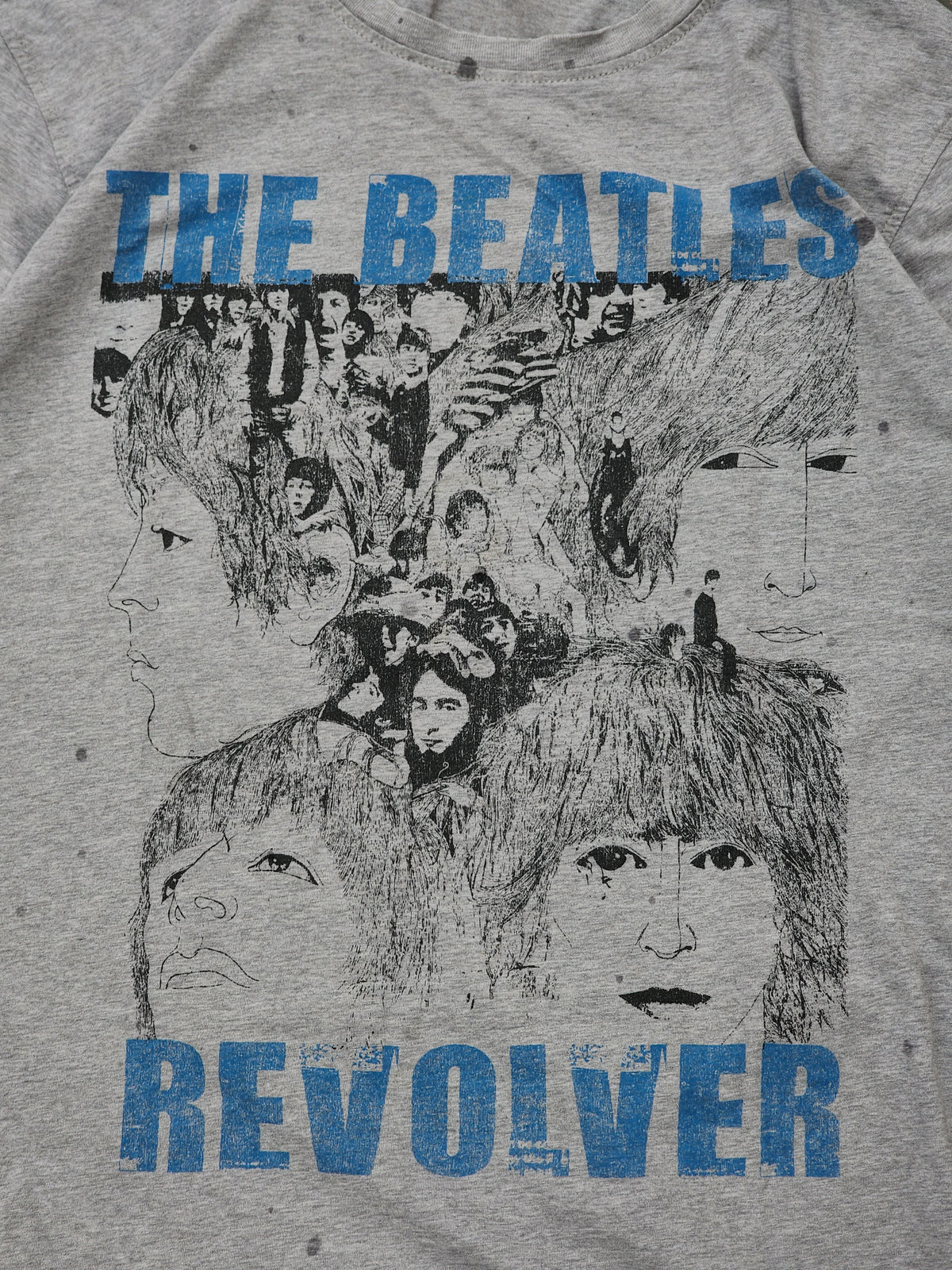 Vintage 2006 The Beatles Revolver Grey Tee by George (S)