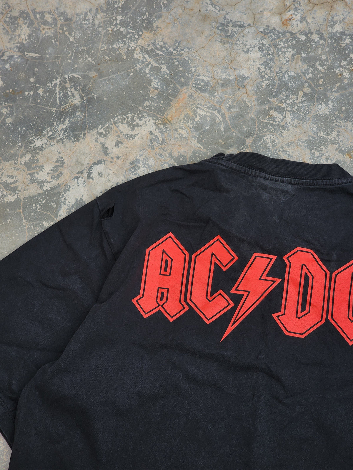 Vintage AC/DC Horns Heavy Metal Tee (L)