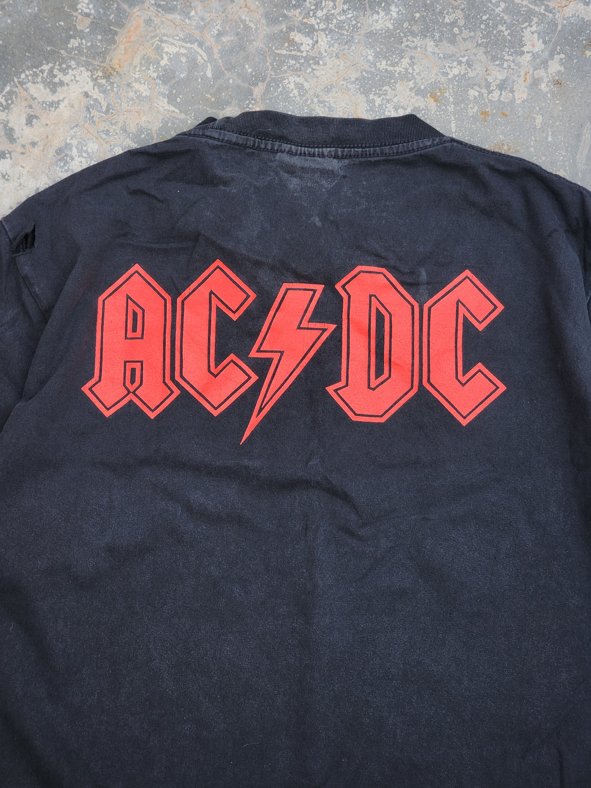 Vintage AC/DC Horns Heavy Metal Tee (L)