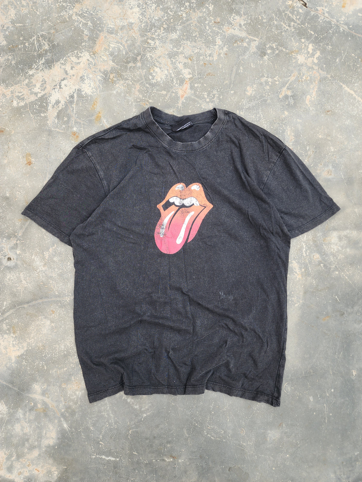 Rolling Stones Official Black Tee (S/M)