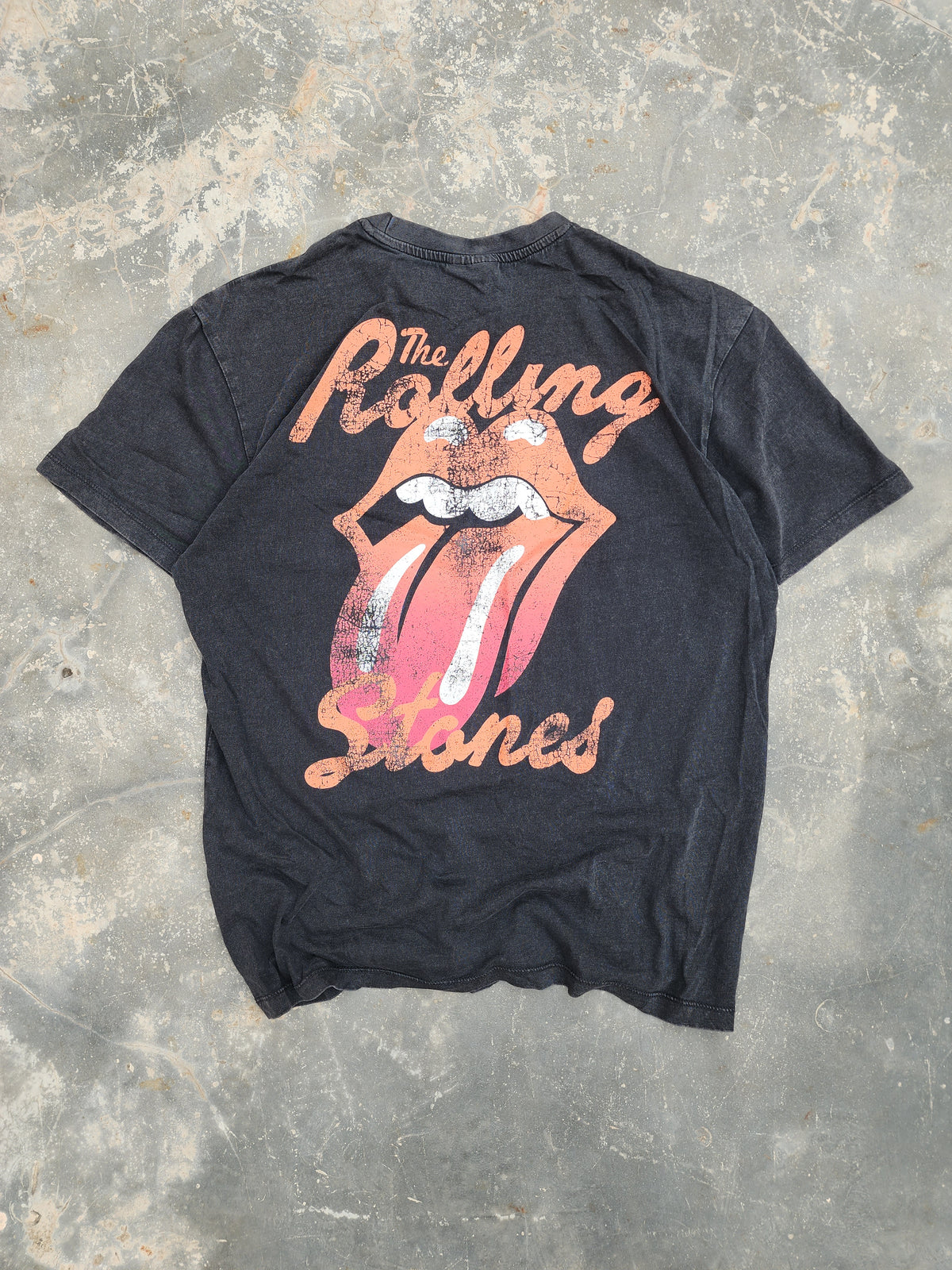 Rolling Stones Official Black Tee (S/M)