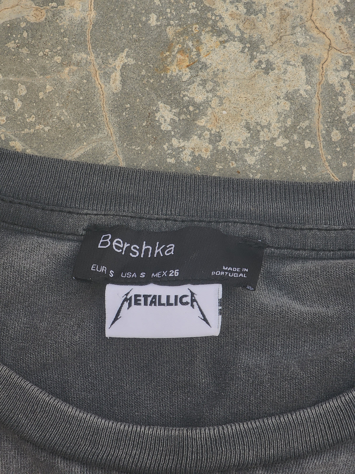 Metallica Dark Grey Bershka Tee (M)