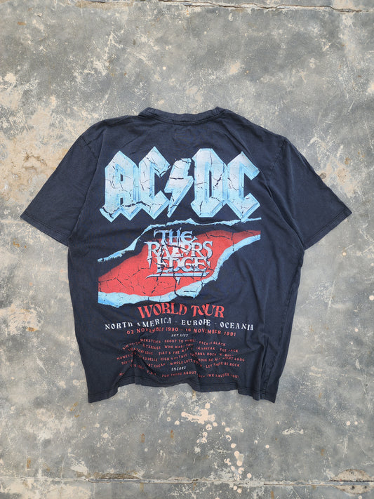 AC/DC The Razor's Edge 1990-91 Tour Tee (XL)