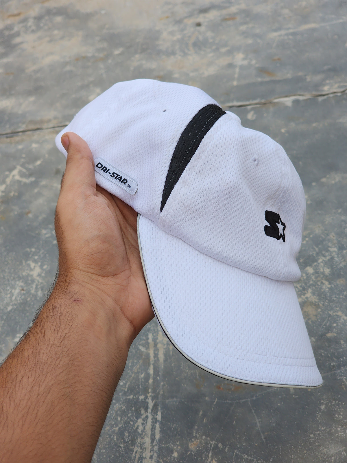Starter Black and White Dri-Star Cap