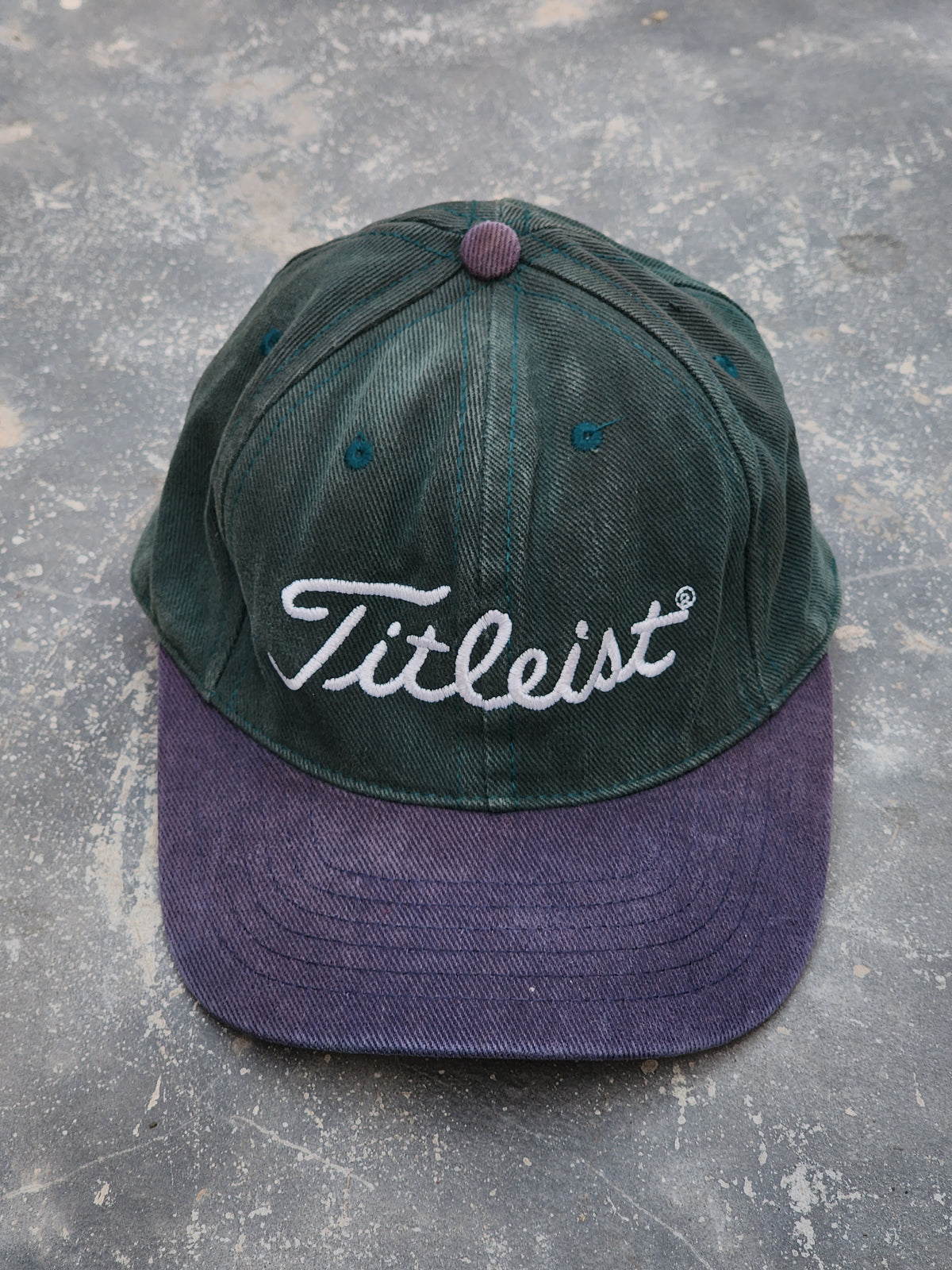 Vintage Titleist Green and Purple DCI Cap