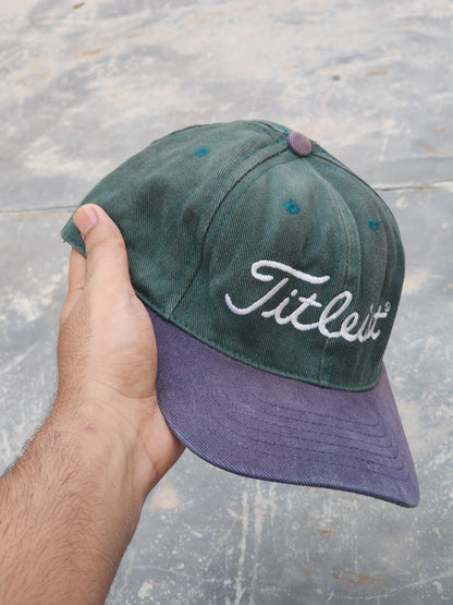 Vintage Titleist Green and Purple DCI Cap