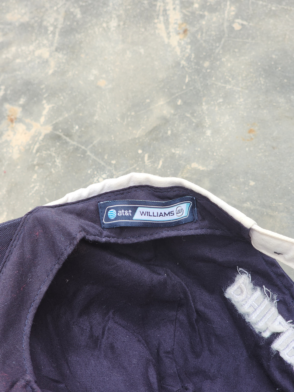 Vintage 2009 AT&T BMW Williams F1 Cap