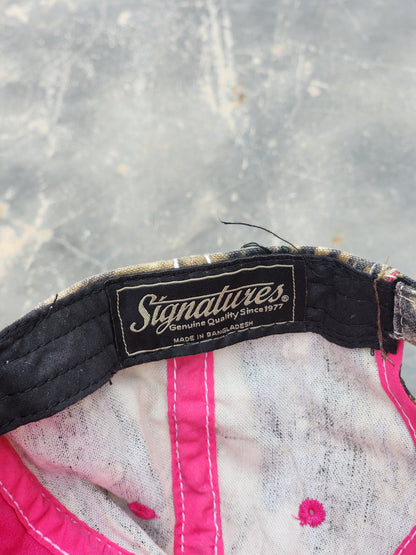 Mossy Oak Distress Reveal Camo / Pink  Cap