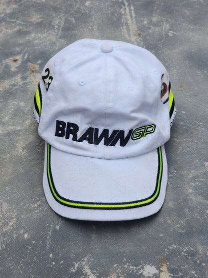 Vintage 2009 Henri Lloyd Formula One Brawn Gp Rubens Cap