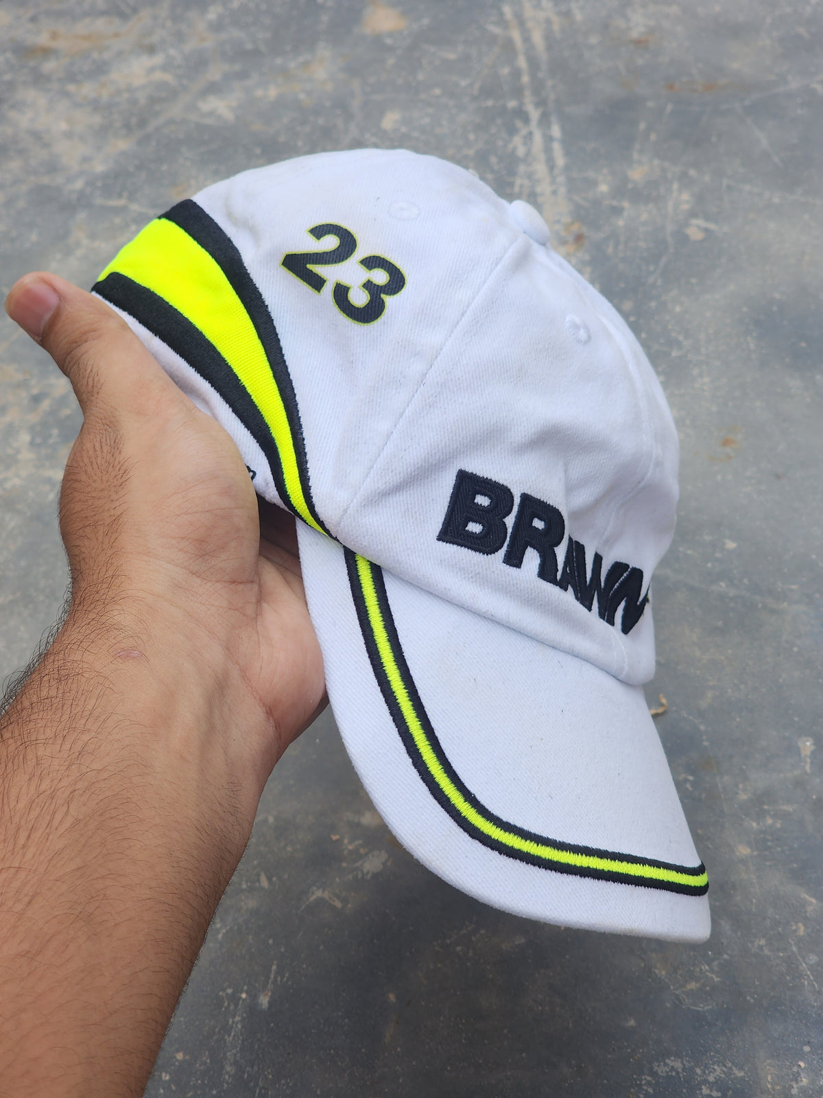 Vintage 2009 Henri Lloyd Formula One Brawn Gp Rubens Cap