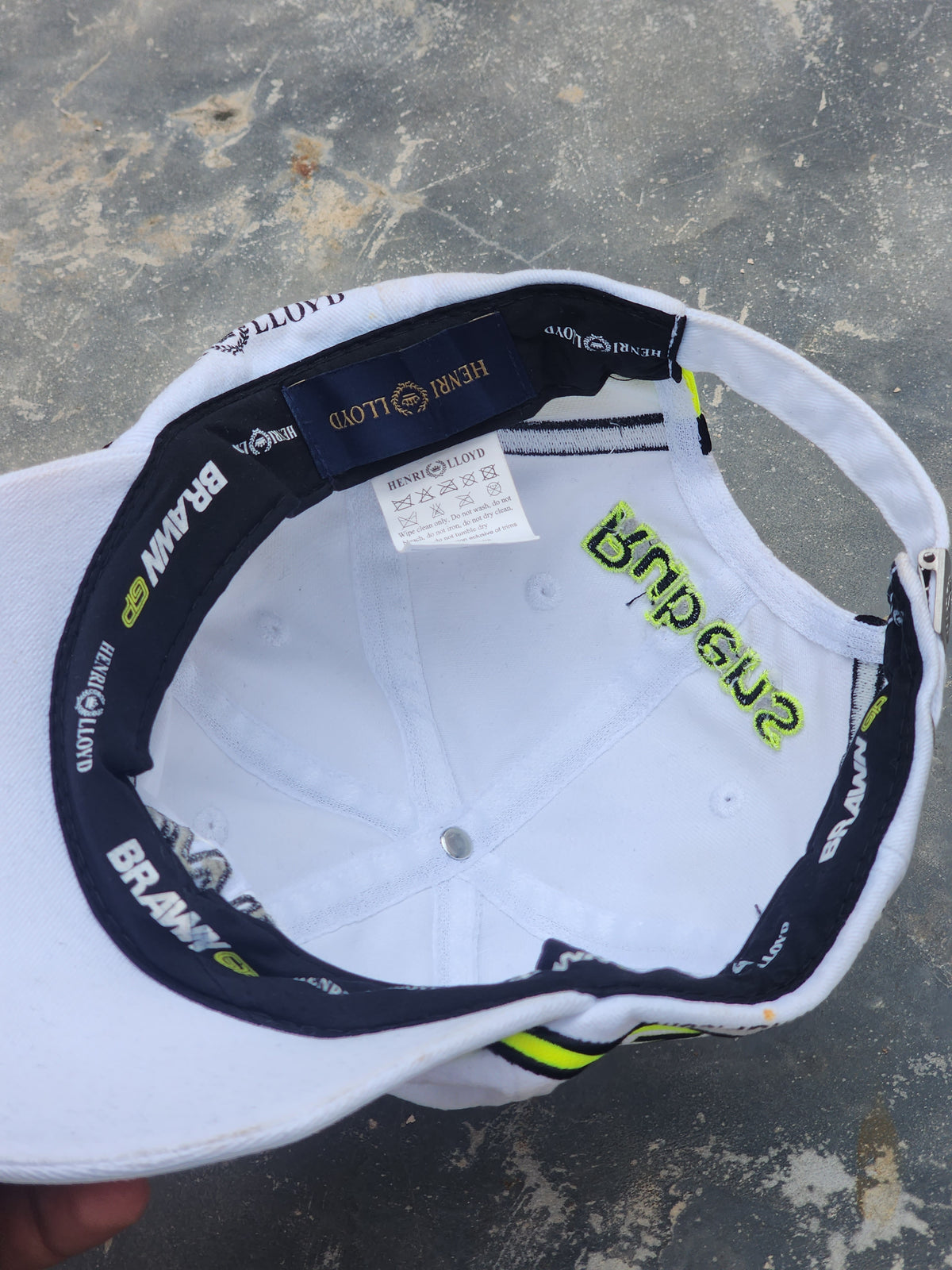 Vintage 2009 Henri Lloyd Formula One Brawn Gp Rubens Cap
