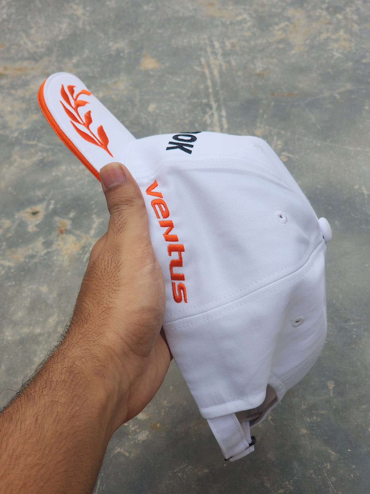Hankook Tires Ventus Racing Cap White and Orange