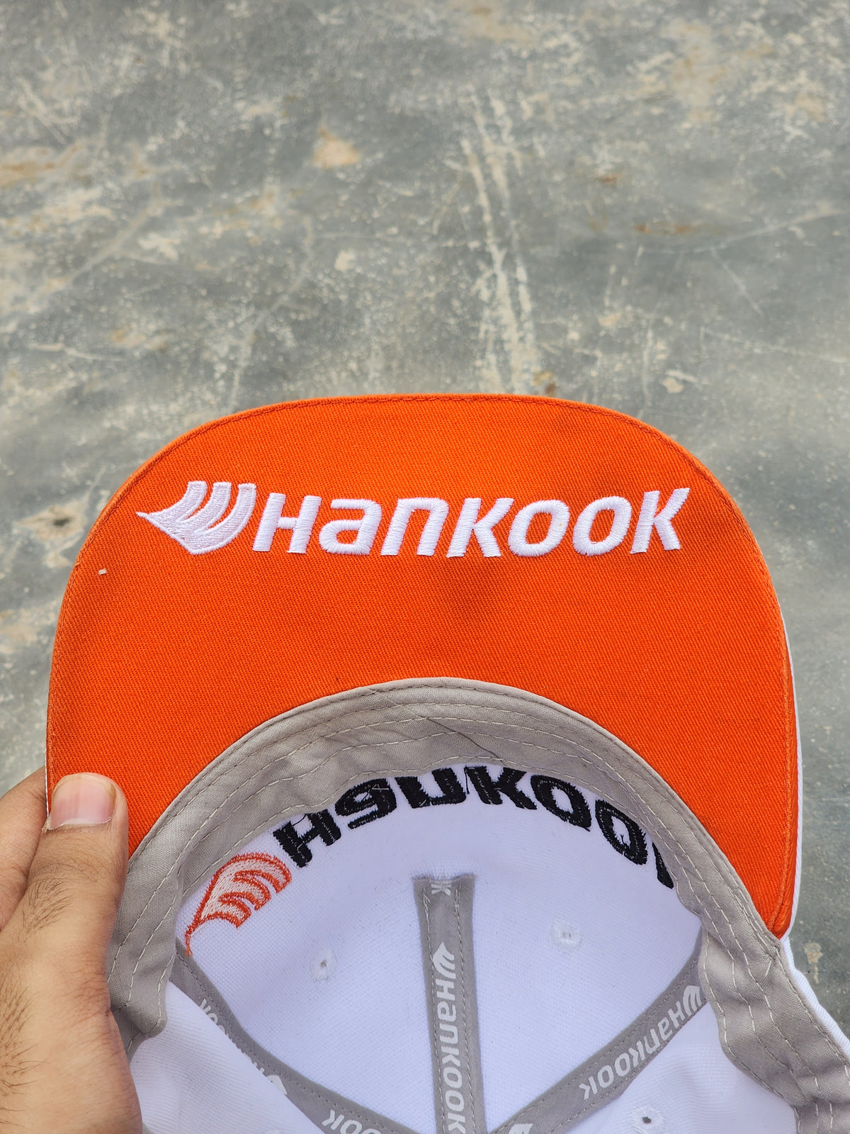 Hankook Tires Ventus Racing Cap White and Orange