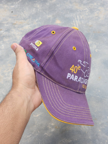 Paridigit ELE Rally Racing Purple Cap