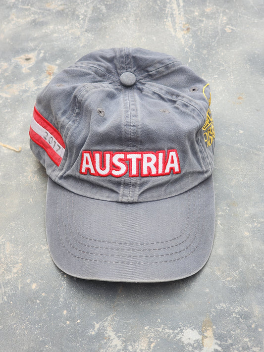 Austria 2017 Horses or Dreams Gray and Red Cap