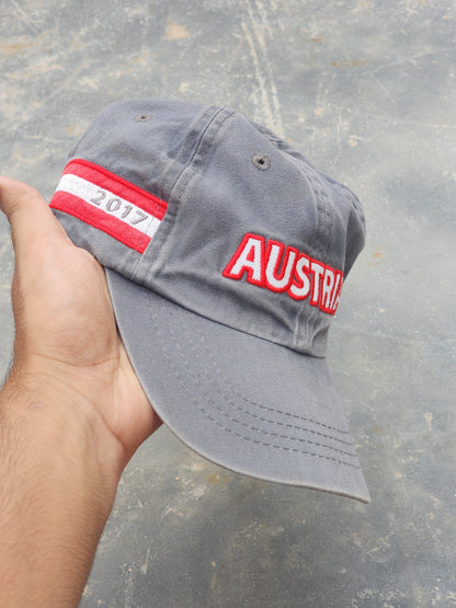 Austria 2017 Horses or Dreams Gray and Red Cap