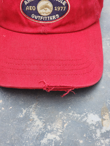 Vintage 2001 Red American Eagle Outfitters Cap