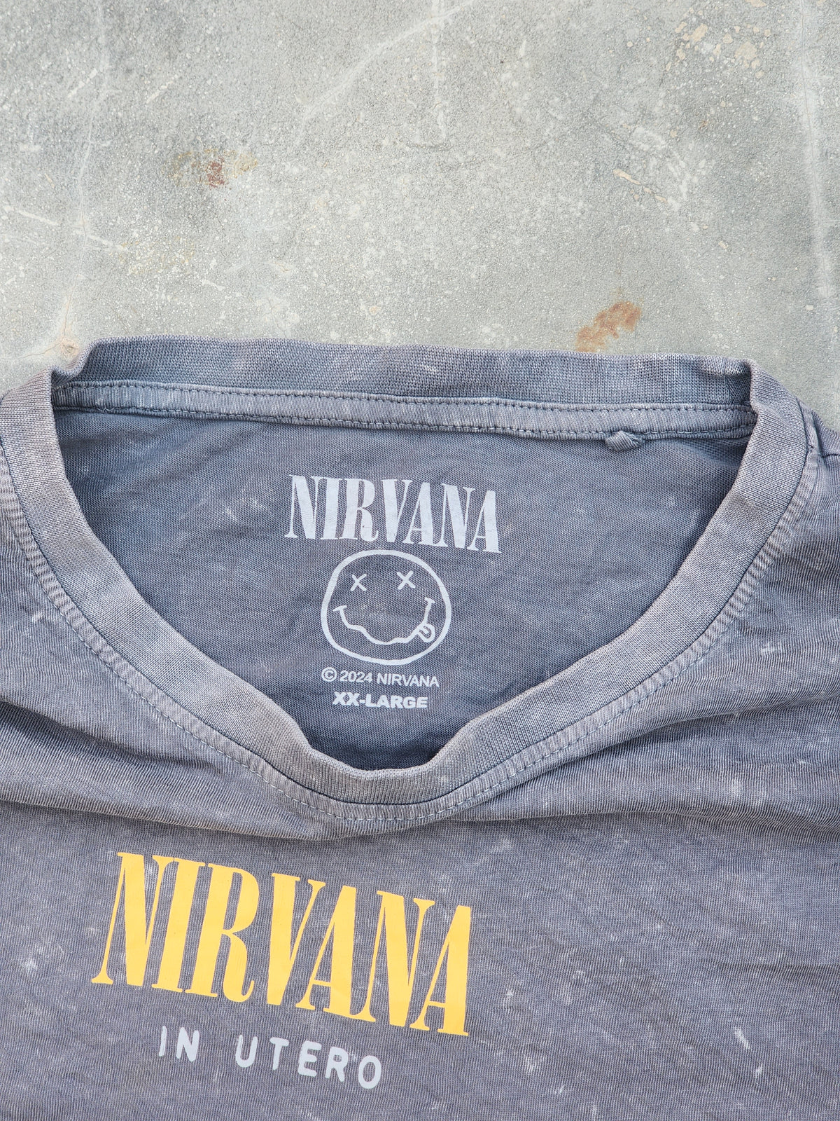 Nirvana in Utero Angel Tee (XXL)