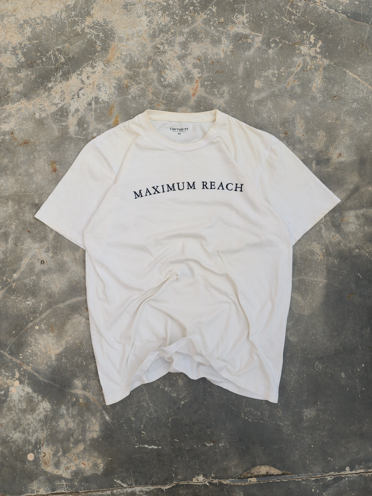 Vintage Carhartt x NTS Radio Team Maximum Reach White Tee (M)