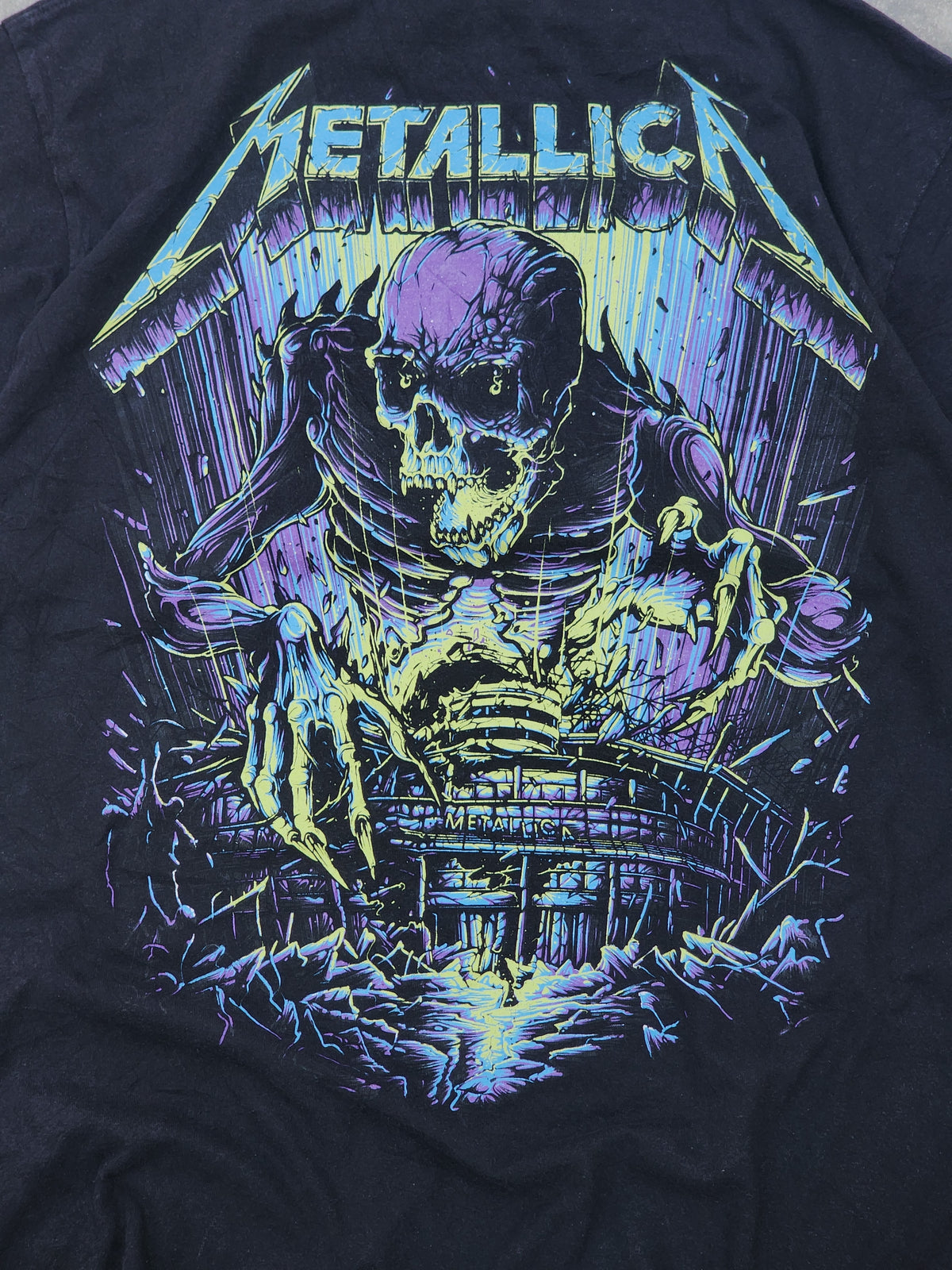 Metallica Black Stadium Rage Tee (L)
