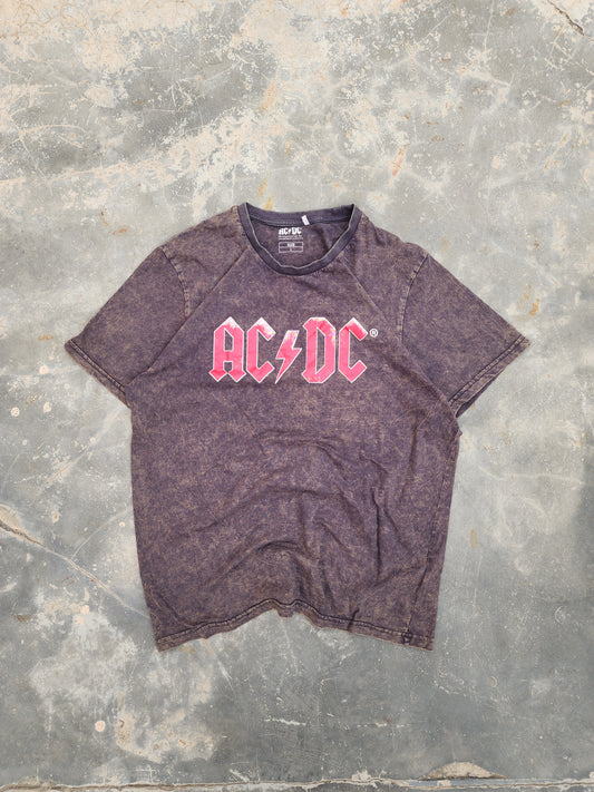 AC/DC Acid Wash Tee (M)