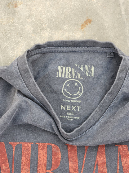 Nirvana Gray and Red Angel Tee (L)