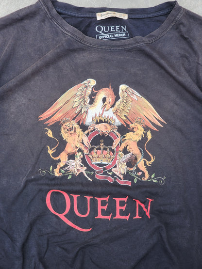 Vintage Astradivarius Queen Sunfaded and Boxy Fit Tee (M)