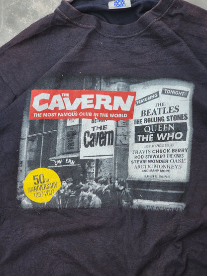 Vintage 2007 The Cavern Club Liverpool 50th Anniversary Tee (M)