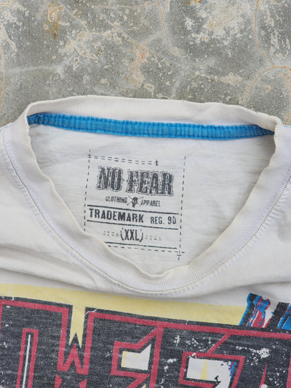 No Fear Cuban City White Tee (L)