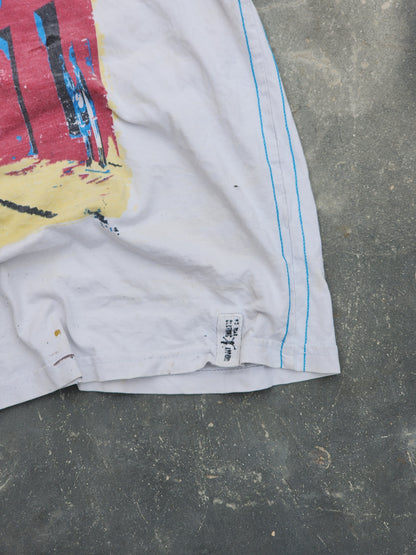 No Fear Cuban City White Tee (L)