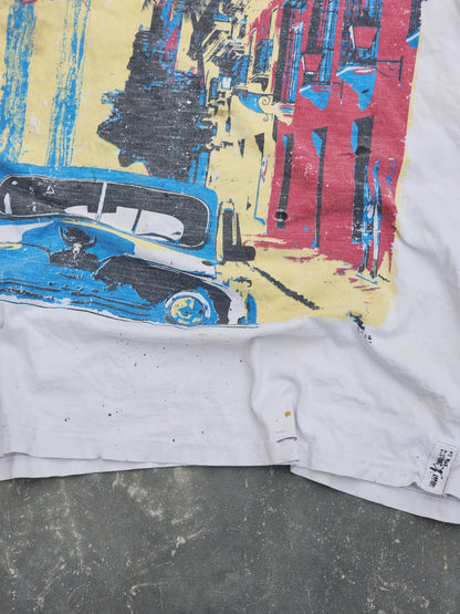 No Fear Cuban City White Tee (L)