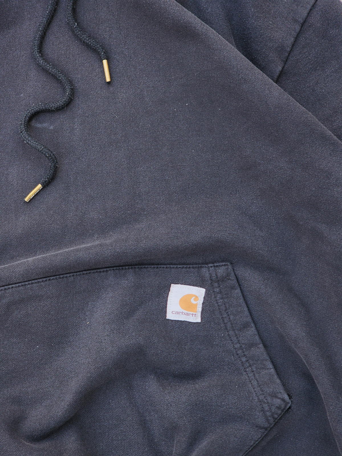 Vintage Carhartt Black Workwear Hoodie (M)