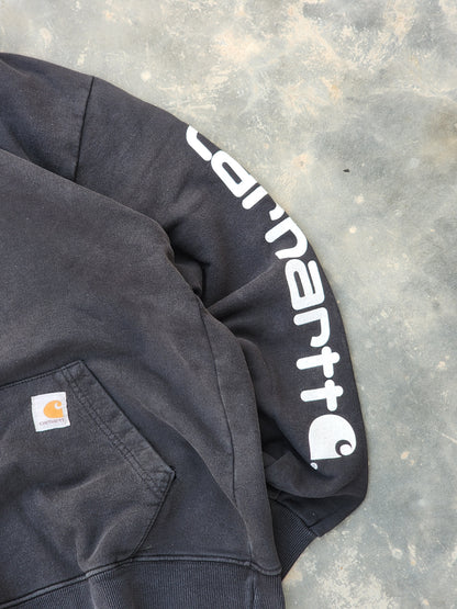 Vintage Carhartt Black Workwear Hoodie (M)