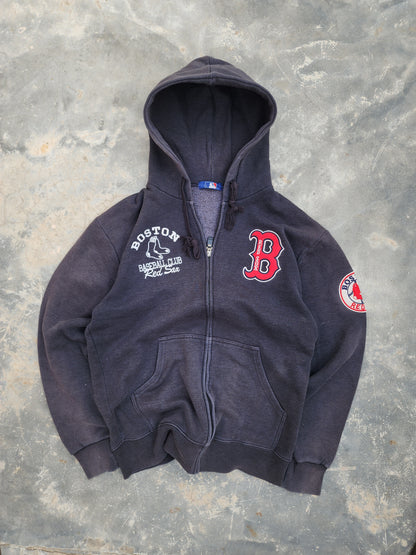 Vintage MLB Red Sox Zipper Hoodie (M/L)