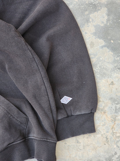 Vintage Wolp Ender Plain Black Boxy Fit Hoodie (M/L)