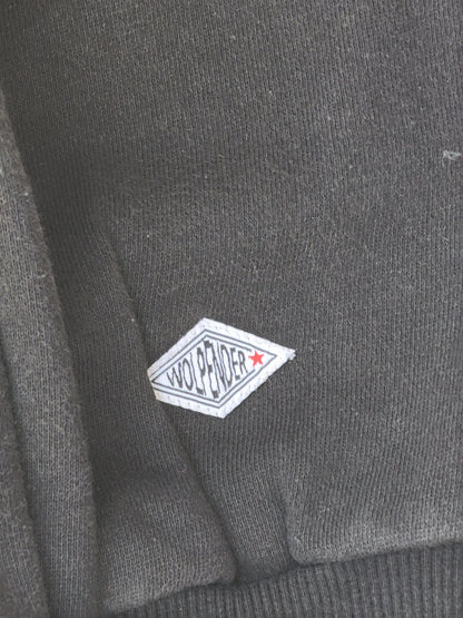 Vintage Wolp Ender Plain Black Boxy Fit Hoodie (M/L)
