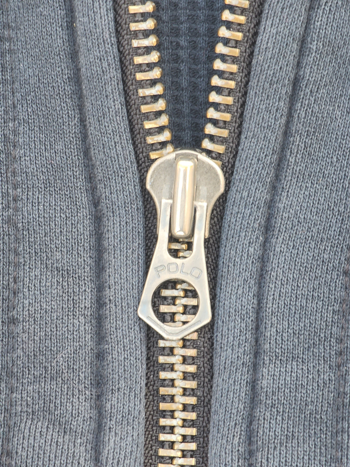 90s Vintage Polo Ralph Lauren Heavyweight Zipper Hoodie (M)